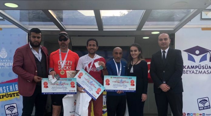 Atletizm Branşı Sporcumuz İÜ Açılış Koşusu’nda 3. oldu