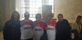 AKUT Sporcuları Atamızın Huzurunda