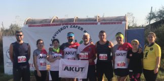AKUT Sporcuları Kırklareli Babaeski Çavuşköy Zafer Koşusu’nda
