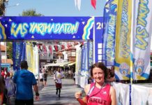 Sporcumuz Antalya Kaş Yarı Maratonu’nda