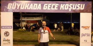 AKUT Spor kulübü Sporcumuz Büyükada Gece Koşunda Dereceye Koştu.