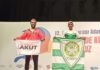 AKUT Sporcusu Hasan Sarışın Yine Kürsüde