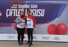 Sporcularımız 14 Şubat Sevgililer Günü Çiftler Koşusu’nda