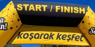 AKUT Sporcusu Latmos Ultra Maratonunda kürsüde
