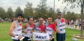 AKUT Spor Kulübü Sporcuları İstanbul Yenikapı’da koştular