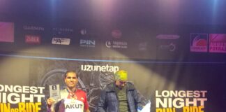 AKUT Spor Kulübü Sporcuları Gece Koşularında
