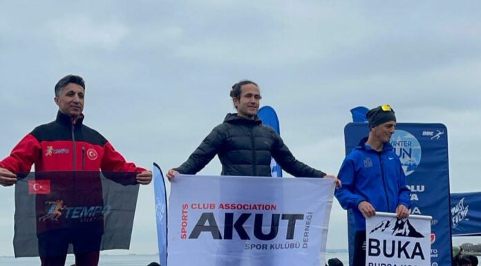 AKUT Spor Kulübü Sporcumuz Winter Run İstanbul Koşusunda Yine Kürsüde