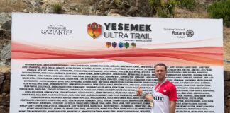 AKUT SK Sporcusu Gaziantep Yesemek Ultra Maratonunda Koştu.