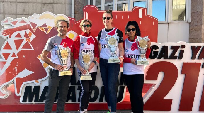 6. Gaziantep Yarı Maratonunda AKUT SK Sporcuları kürsü gördü.
