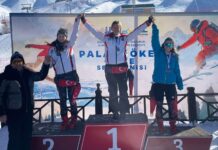 Uluslararası Alp FIS Kids Cup da kürsüde AKUT SK sporcuları
