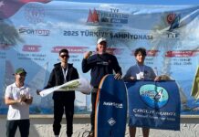 Wing Foil Türkiye Şampiyonu AKUT SK Sporcumuz Ejder GİNYOL