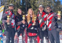 Pamporovo`da AKUT SK Sporcularımız Kürsüde.