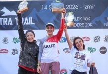 AKUT SK Sporcumuz Nif Ultra Trail Kadınlar 1. si